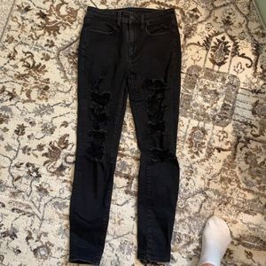 American Eagle ripped jeans